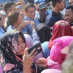 Sandiaga Uno Blusukan Ke Pasar Induk Bumiayu