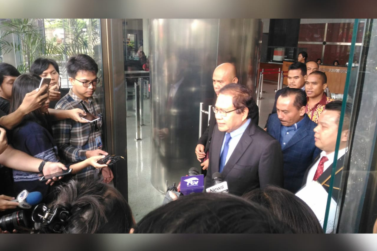 Rizal Ramli Sambangi KPK, Serahkan Berkas Laporkan Dugaan Tindak Pidana Korupsi Impor Pangan