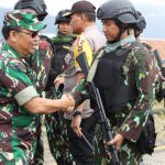 Pangdam dan Kapolda Tinjau Langsung Pemungutan Suara Ulang di Kabupaten Deiyai