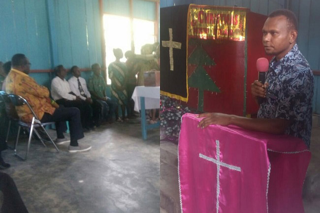 Bupati Maybrat Hadiri Acara Doa Perdamaian di GKI Solafide Tahsimara