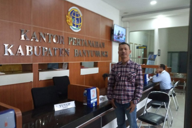 Ngurus Sertifikat 5 Tahun, Gebrak Datangi Kantor ATR/BPN Banyuwangi