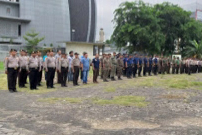 Kapolsek Kelapa Gading Pimpin Apel Kamtibmas Gabungan