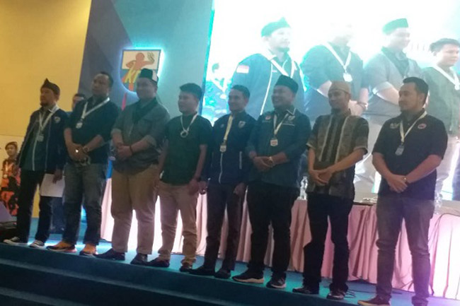 Diko Jadi salah satu Presidium Sidang Tetap di Kongres KNPI XV