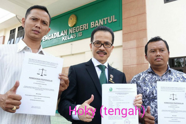 Anggota PPWI Praperadilankan Kapolres Bantul, Ini Sebabnya