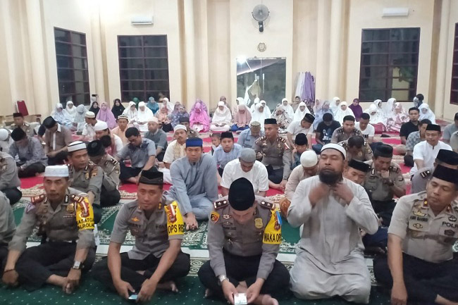 Polres Jeneponto Gelar Dzikir dan Doa Bersama Akhir Tahun