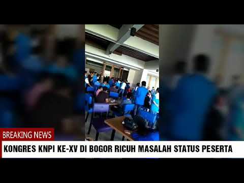 DPP KNPI dan Panitia Diduga Tidak Netral, Peserta Kongres Ricuh