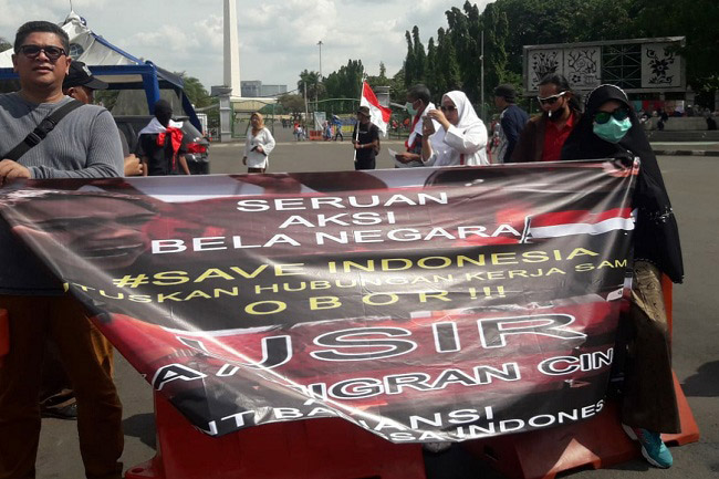 Front Bangsa Indonesia Tolak TKA Cina Dengan Alasan Apapun