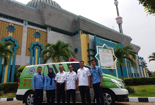 Ambulance Gawat Darurat Dinkes Provinsi DKI Jakarta Hadir di JIC Jakut