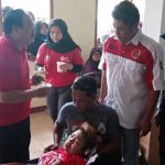 Bupati Pangandaran Kunjungi Pengobatan Gratis Relawan Jokowi-Makruf