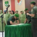 Sertijab Danramil Dipimpin Langsung Oleh Dandim 0503/JB