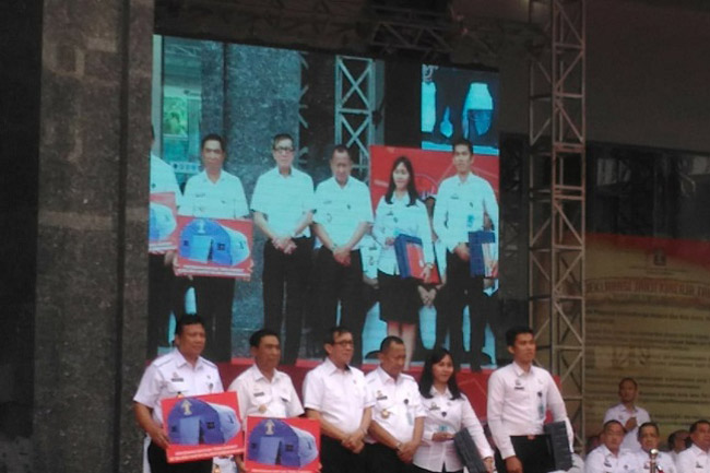 Kemenkumham Adakan Apel Deklarasi Kinerja 2019