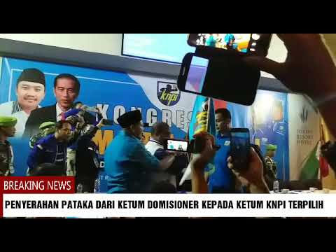 Serah Terima Pataka, Noer Fajriansyah Resmi Jadi Ketua DPP KNPI