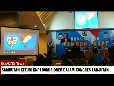 Ketum KNPI Demisioner Hadiri Kongres KNPI Putaran Kedua