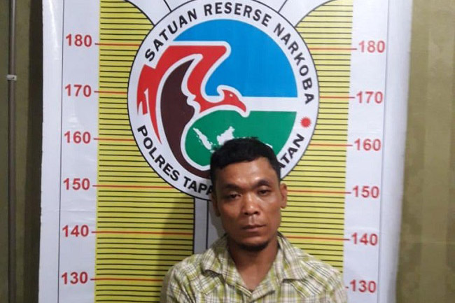 Simpan Shabu Secuil, DP Dibawa ke Polres Tapanuli Selatan