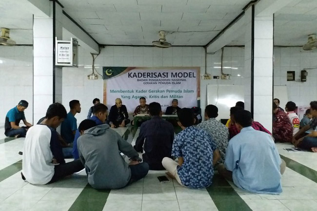 Badan Pengkaderan Nasional GPI Menggelar Kaderisasi Model