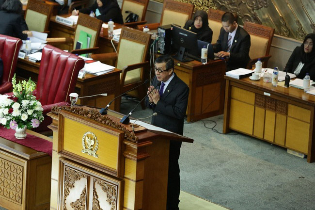 DPR Sahkan RUU Perjanjian Timbal Balik Indonesia-UEA