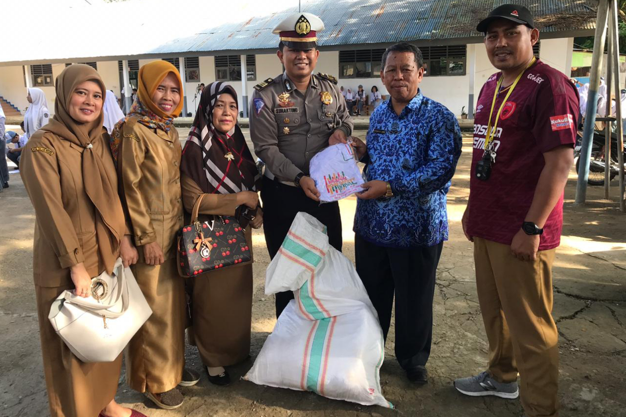 Ditlantas Sulawesi Barat Distribusikan Kupon Dorprize MRSF 2019