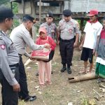 Peduli Sesama, Kasat Sabhara Polres Enrekang Serahkan Sembako