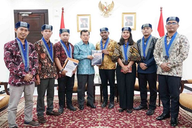 Bertemu JK di Kantor Wakil Presiden, GMKI Komitmen Perangi Intoleransi