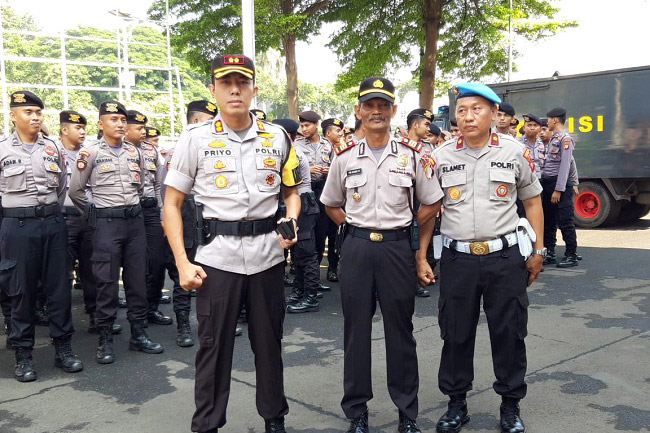 Polisi Siagakan Ratusan Personel Jelang Pembacaan Vonis Hercules