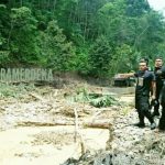 Air Sungai Manunggang Meluap, Dapur Warga Hanyut Air Sungai Manunggang Meluap, Dapur Warga Hanyut