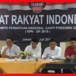 Pernyataan Pengurus Pusat KPN-GP (Komite Persatuan Nasional-Ganti Presiden) 2019