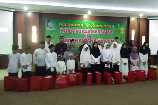 Bukber Ramadhan, BPKAD Banyuwangi Santuni Anak Yatim dan Dhuafa