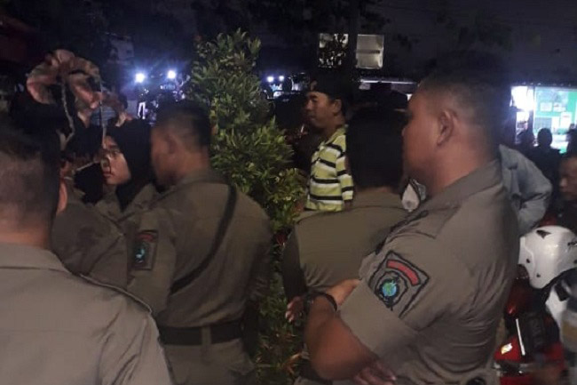 Sejumlah Pedagang Pasar Kaget Ramadhan Jalan Susuit Tubun Datangi Disperindag Banyuwangi