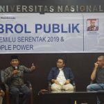 Universitas Nasional Gelar Diskusi Pemilu Serentak dan People Power Universitas Nasional Gelar Diskusi Pemilu Serentak dan People Power