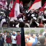 GERAK dan Koalisi Umat Datangi Kantor Bawaslu Demo Pemilu Curang