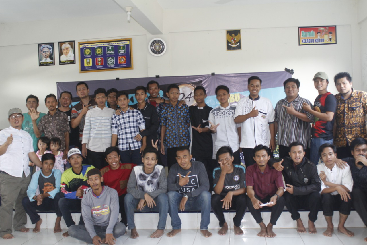 Rauni Akbar Perguruan Muhammadiyah Cumpleng Dihadiri Calon Kades Desa Brengkok