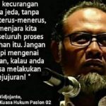 Tahun-Tahun Kebohongan, Kecurangan Pendusta Diberi Amanah. Oleh: Prihandoyo Kuswanto, 