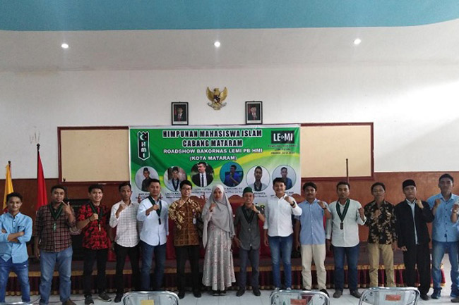 Bakornas LEMI PB HMI Gelar Roadshow di Kota Mataram