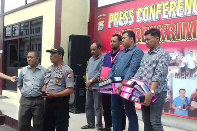 Polres Gowa Limpahkan Kasus Dana Desa Bate Gulung ke Kejari