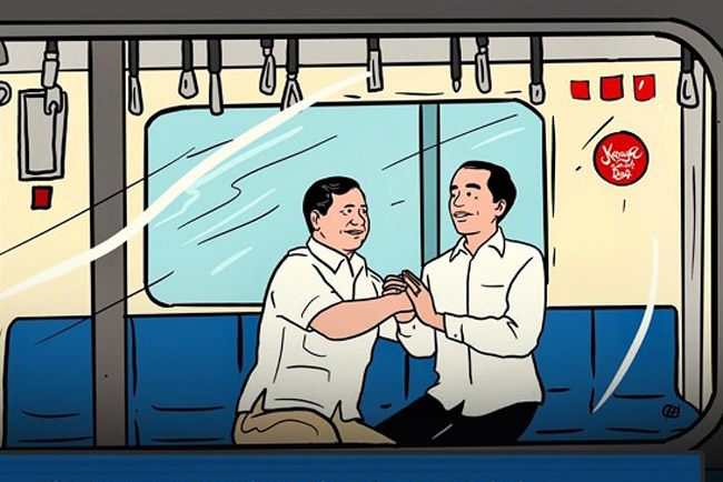 Cebong: We love you... Kampret: Astaqfirullah, Sebuah Opini Dimas Huda