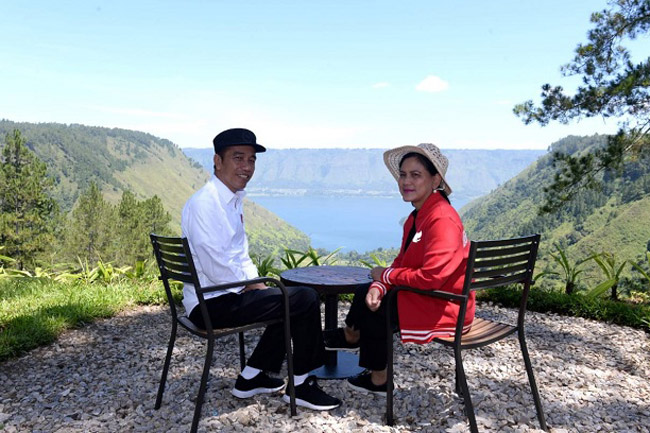 Presiden Puji Potensi Kawasan Wisata The Kaldera Toba Nomadic Escape