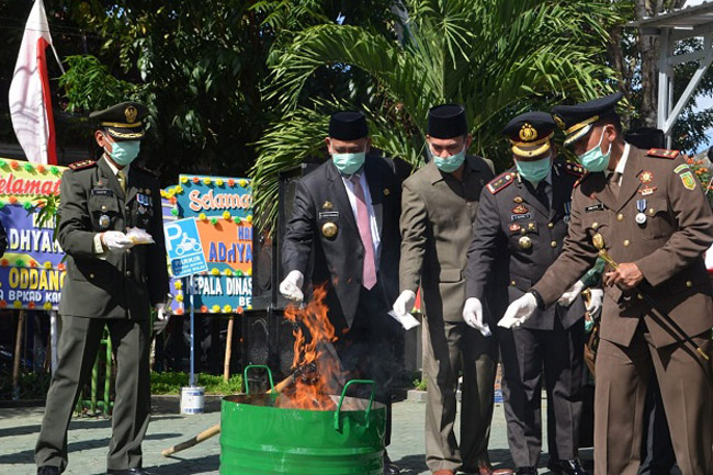 Kejari Wajo Gelar Peringatan Hari Bhakti Adhyaksa ke 59