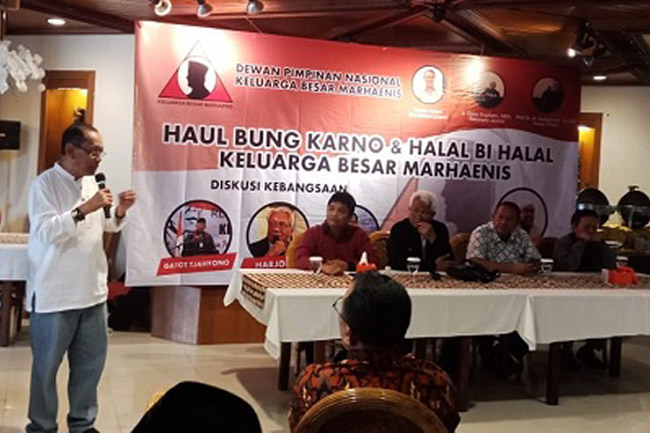 Keluarga Besar Marhaenis Gelar Halal Bihalal dan Haul Bung Karno