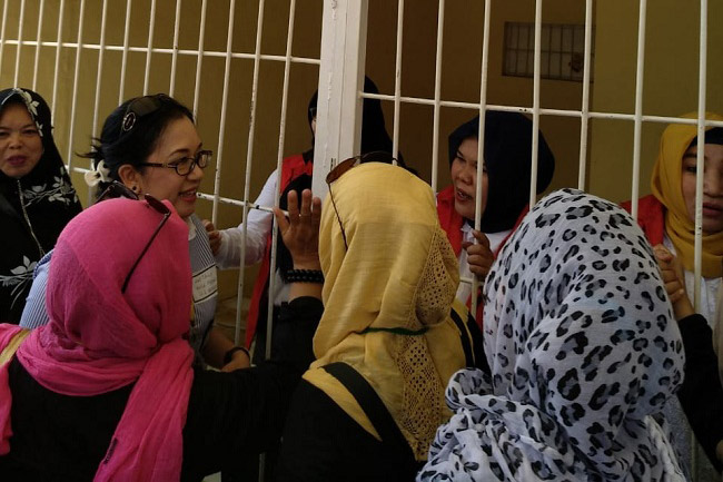 JAKI Hadiri Sidang Tuntutan Emak-Emak Ex Relawan Prabowo-Sandi