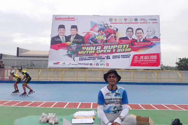 Nazmiannoor Jadi Wasit Nasional Piala Bupati Kutim Open I 2019