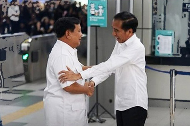Pidato Jokowi dan Prabowo Dalam Pertemuan di Lebakbulus
