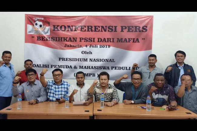 KPMPB Desak Presiden Bersihkan PSSI dari Mafia Bola