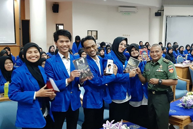 TNI Gaungkan Wawasan Kebangsaan Universitas Muhammadiyah Purwokerto
