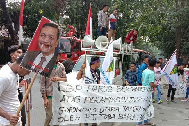 Aksi Jilid V Brigade GPI Tetap Perjuangkan Hak Rakyat Gorontalo Utara