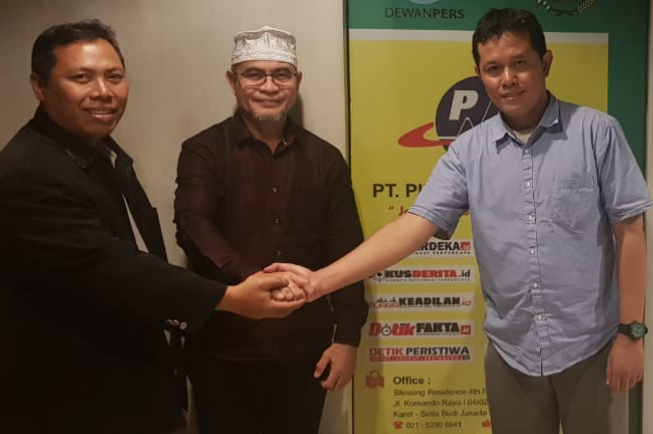 Calon Walikota Ternate Media Visit Ke Kantor Pusat Pilar Media Grup