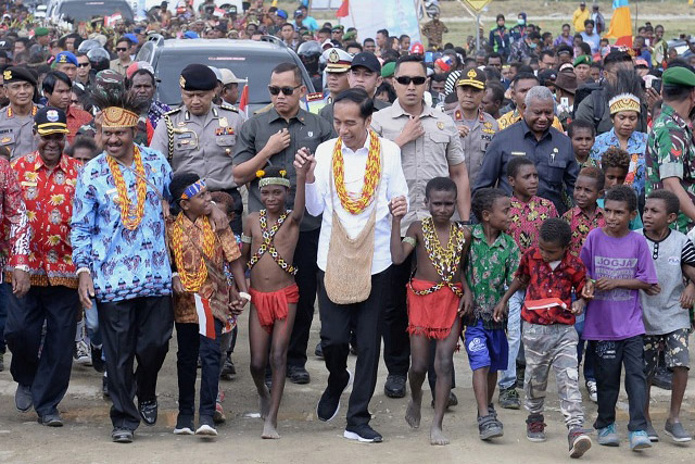 Presiden Jokowi Kunjungi Kabupaten Pegunungan Arfak