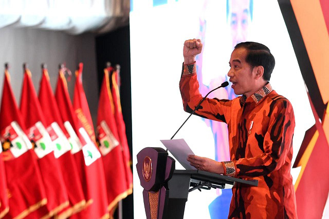 Presiden Jokowi Resmi Buka Musyawarah Besar X Pemuda Pancasila