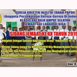 GKI Lahairoi Biga Klasis Raja Ampat Selatan Gelar Sidang Jemaat Ke XX