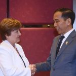 Jokowi Urun Rembuk dengan Direktur Pelaksana IMF