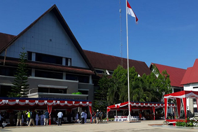 Kolonel Mar Soeharijadi Memimpin Upacara Hari Pahlawan di Sorong